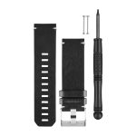 بند ساعت GARMIN Black Leather Watch Band