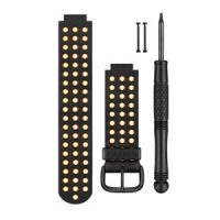 بند ساعت GARMIN Watch Bands, Black/ Orenge