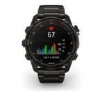 ساعت غواصی گارمین Descent Mk3i – 51 mm black silicone band - Image 3