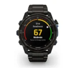ساعت غواصی گارمین Descent Mk3i – 51 mm black silicone band - Image 7