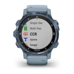 ساعت غواصی گارمین Descent Mk2S Mineral Blue with Sea Foam Silicone Band - Image 10