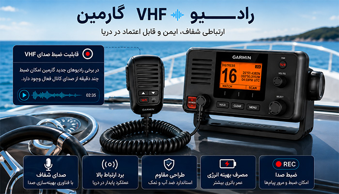 قابلیت ضبط صدای VHF